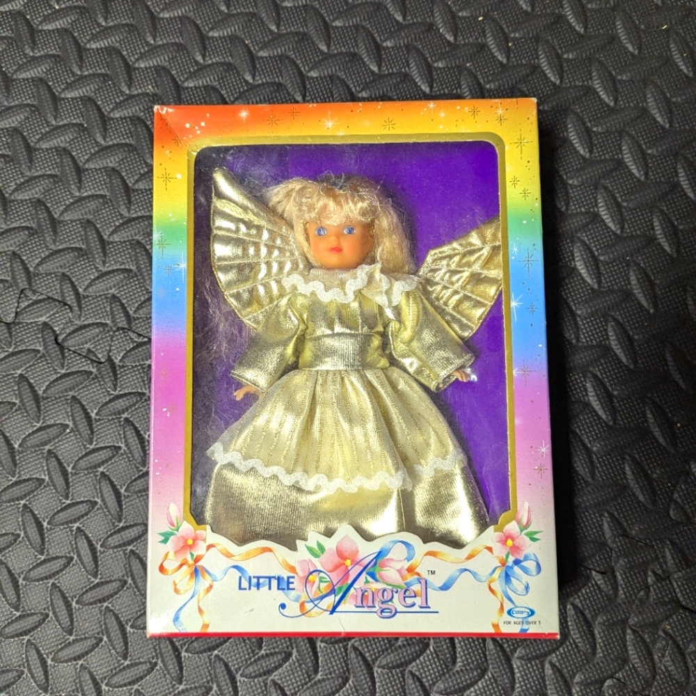 Vintage 90s Cititoy Little Angel Doll, New